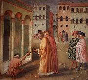 MASOLINO da Panicale, Healing of the Cripple and Raising of Tabatha